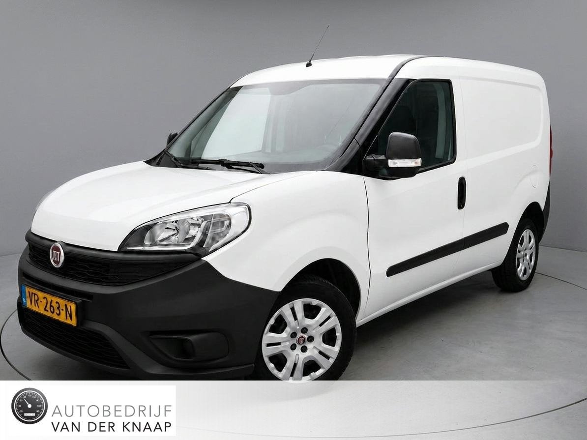 Fiat Doblò Cargo 1.3 MJ L1H1 Actual | Airco | Elek. ramen |, Auto's, Voorwielaandrijving, Euro 5, Stof, Gebruikt