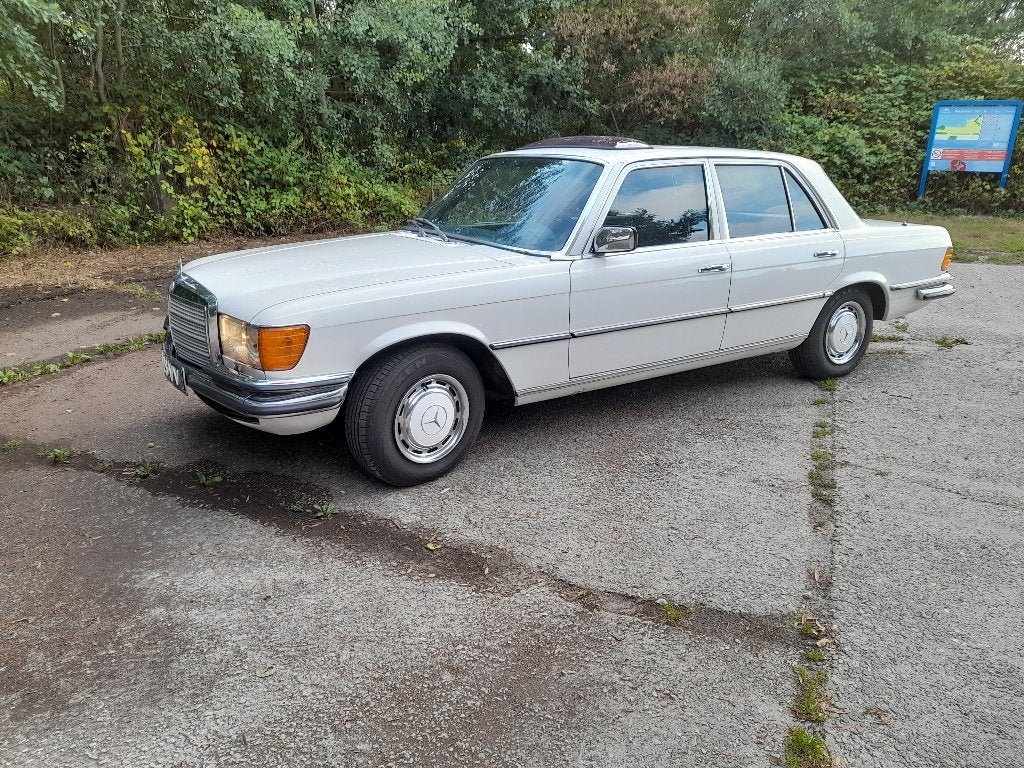 mercedes 450 se 1978, Auto's, Automaat, Wit, Mercedes-Benz, Particulier
