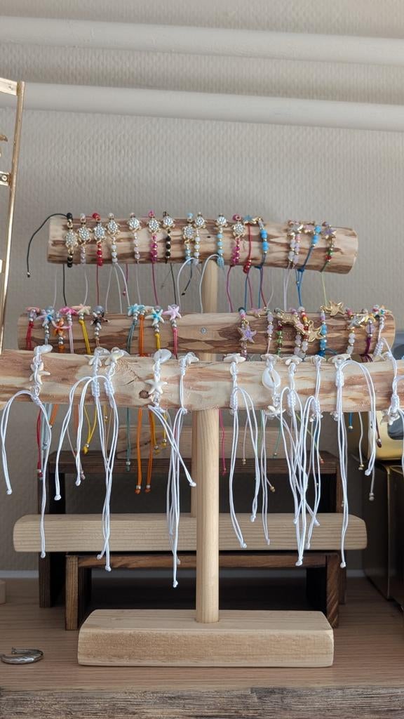 Partij Armbandjes Ibiza vibe voor markt of braderie, Ophalen of Verzenden, Nieuw, Overige kleuren