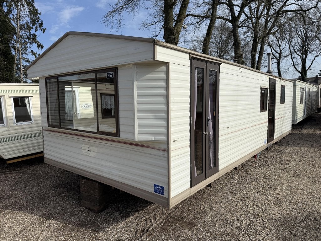 Flevohome Stacaravan 9 x 3.70 m 2 Slp, Caravans en Kamperen, Niet ingevuld, Niet ingevuld, Niet ingevuld