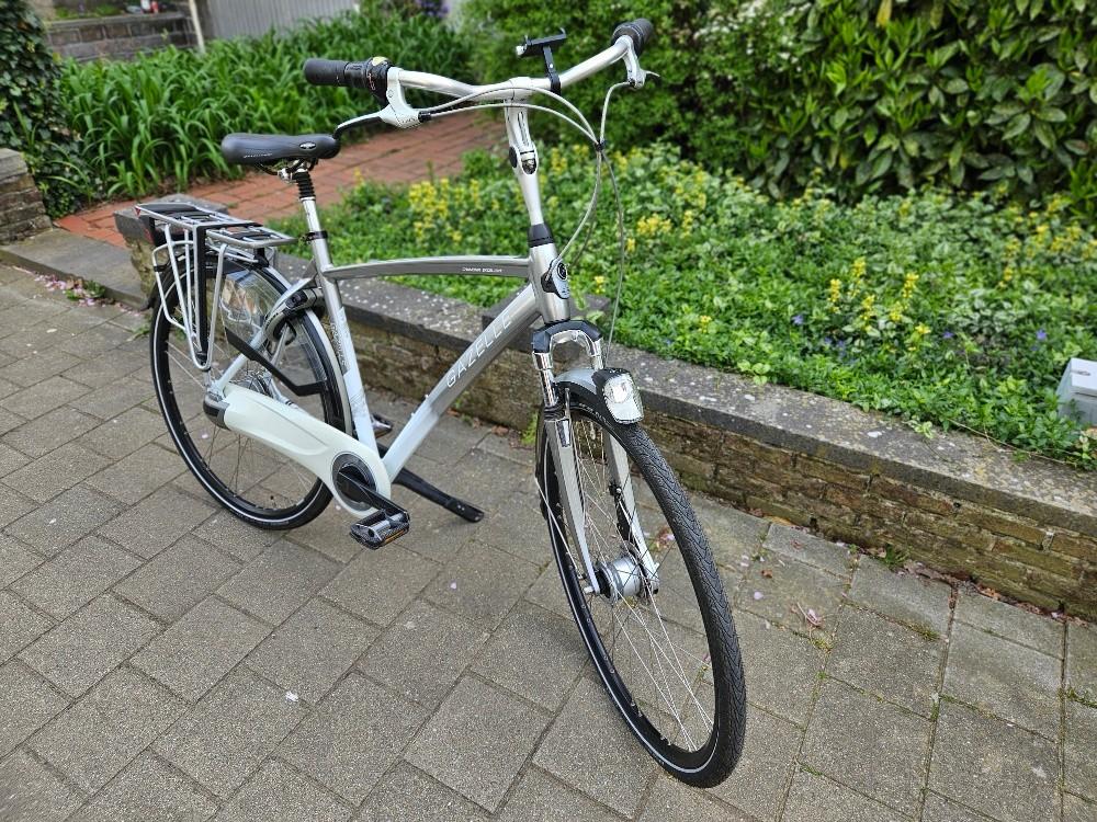 Gazelle herenfiets Chamonix Excellent 8v, Ophalen, Gebruikt, Versnellingen, 49 tot 53 cm