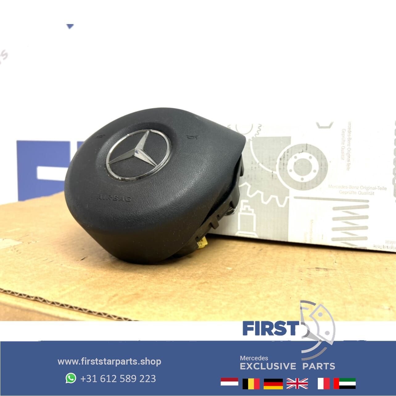 2018 MERCEDES STUUR AIRBAG W176 W117 W156 W205 W213 W238 W25, Auto-onderdelen, Gebruikt, -, Ophalen of Verzenden, -