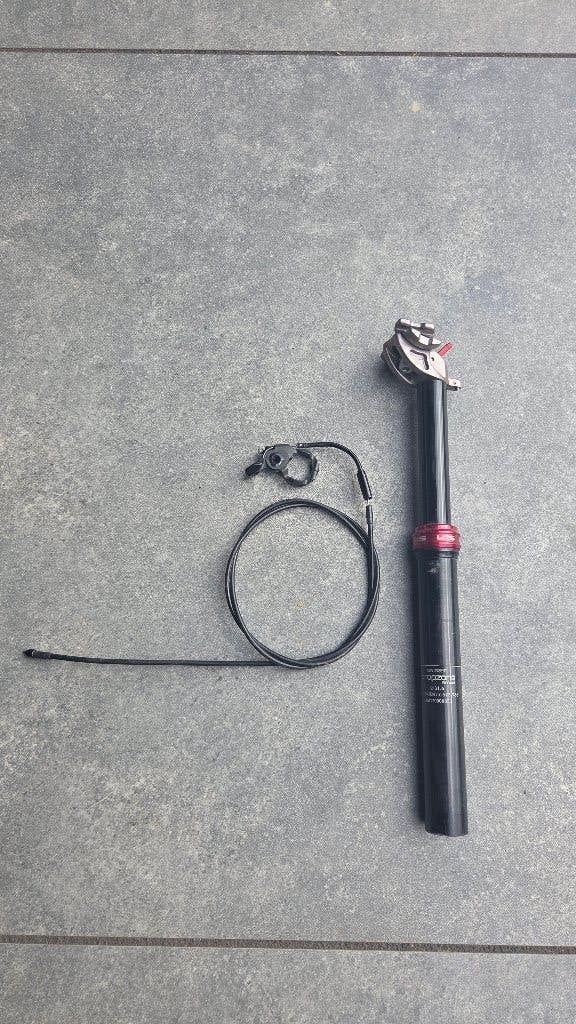 Dropper met stuurbediening 31,6mm, Overige merken, Overige typen, Ophalen of Verzenden, Zo goed als nieuw