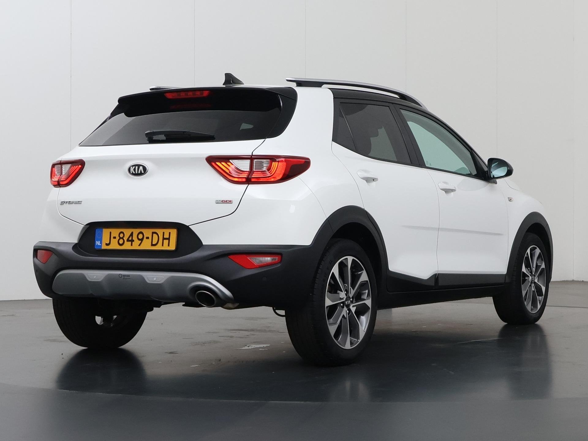 Kia Stonic 1.0 T-GDi Sports Edition | Navigatie | Achteruitr, Auto's, Voorwielaandrijving, Gebruikt, Euro 6, Leder en Stof