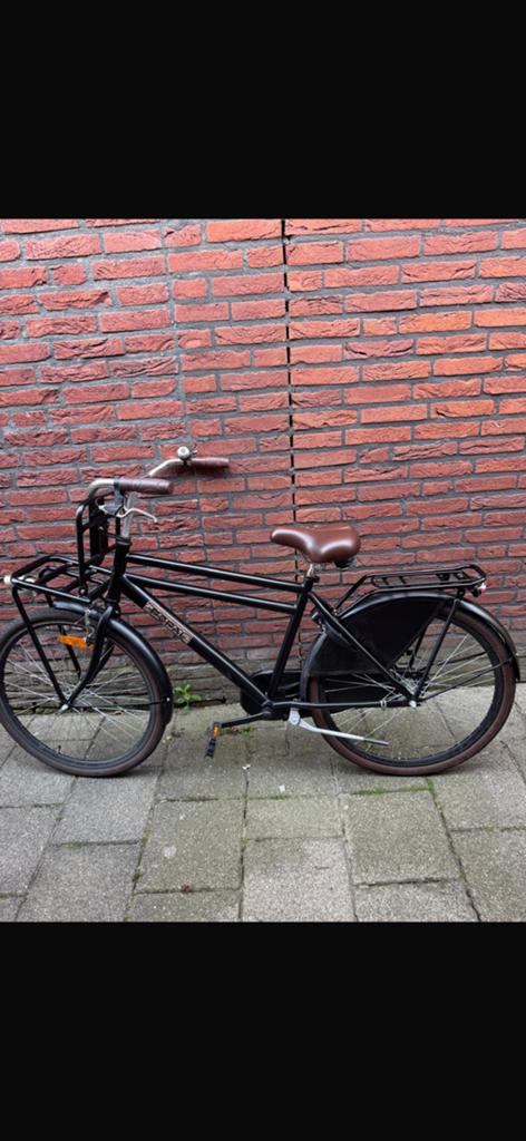 Popal fiets 26 inch, 26 inch of meer, Terugtraprem, Ophalen of Verzenden, Handrem