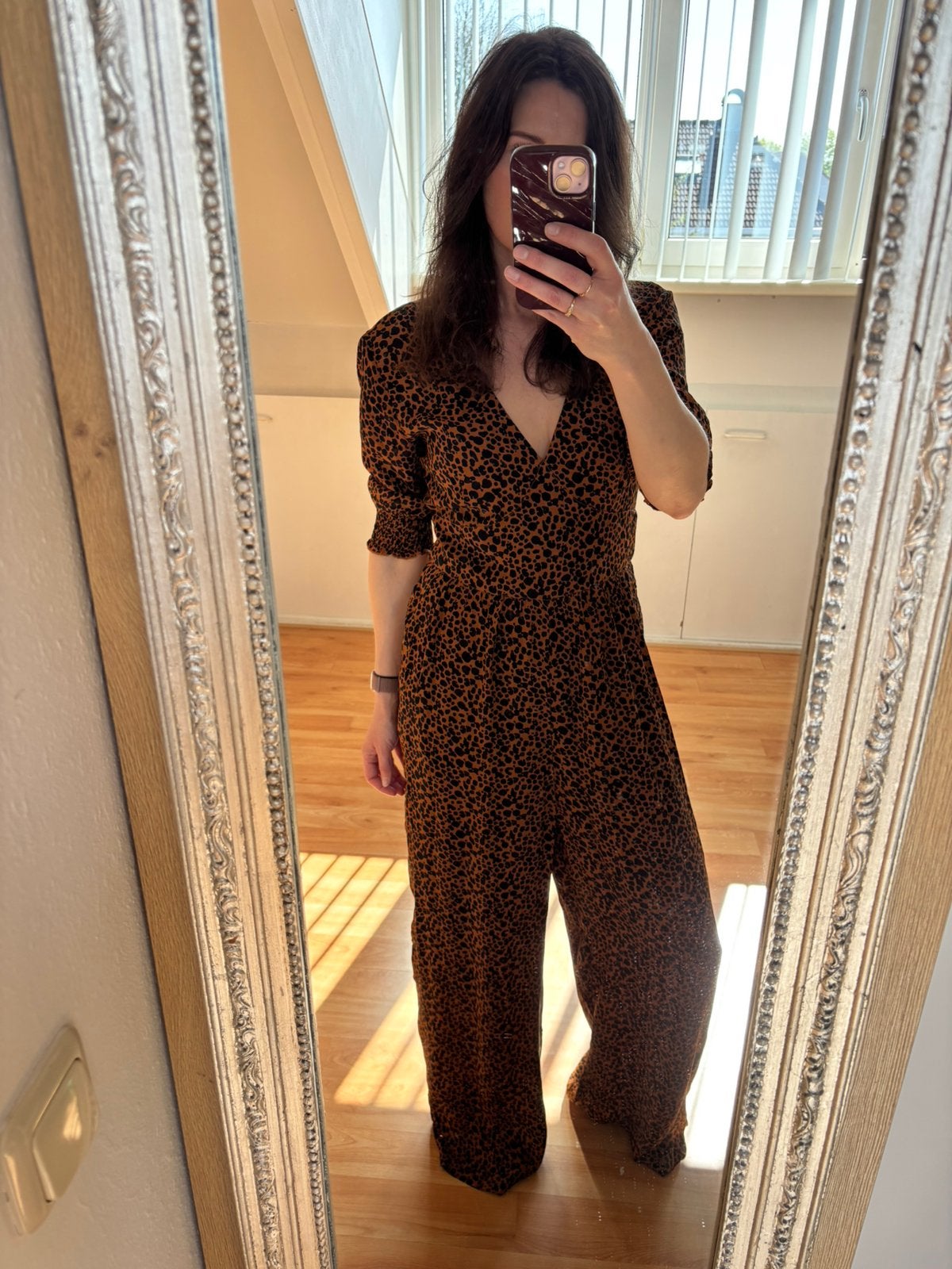 Scotch & Soda jumpsuit Leopard, Ophalen of Verzenden, Zo goed als nieuw, Bruin