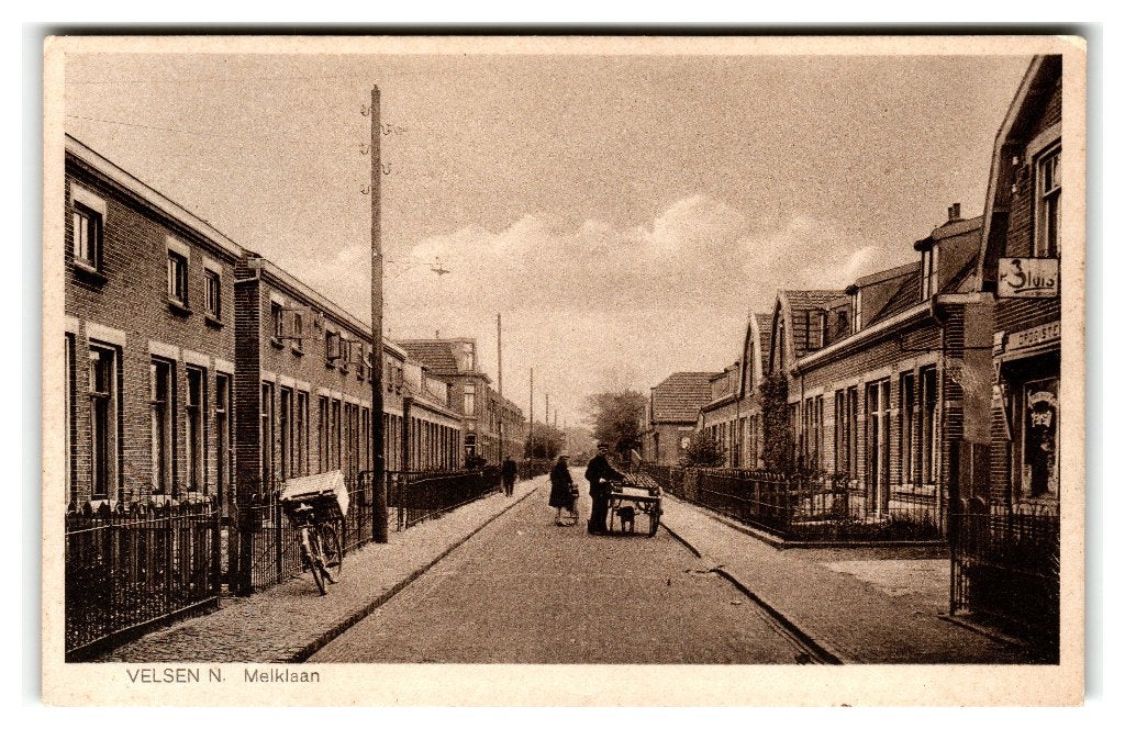 Velsen N, Melklaan, Verzenden, Voor 1920, Ongelopen, Noord-Holland