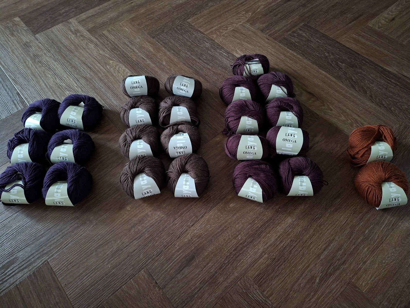Grote partij Lang Yarns Omega en Omega+ garens, Hobby en Vrije tijd, Breien en Haken, Ophalen of Verzenden, Nieuw, Breien of Haken
