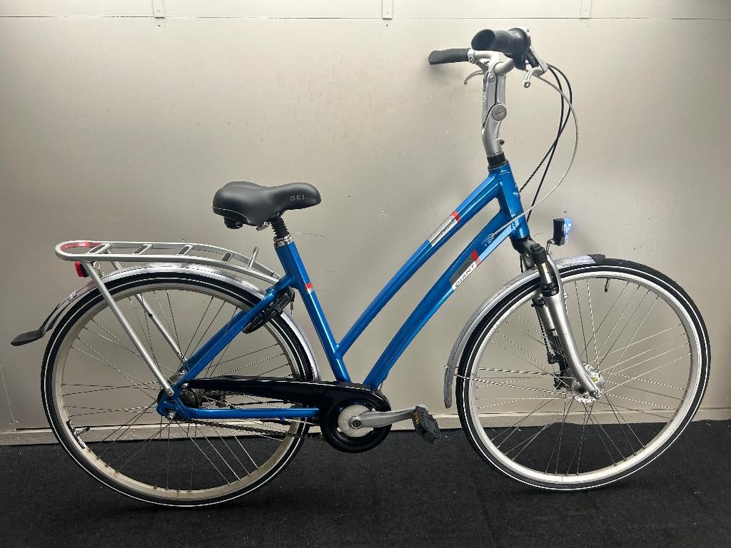 Damesfiets Giant Cosmo 28inch 49CM 8 versnellingen, 47 tot 50 cm, Versnellingen, Zo goed als nieuw, Trommelrem