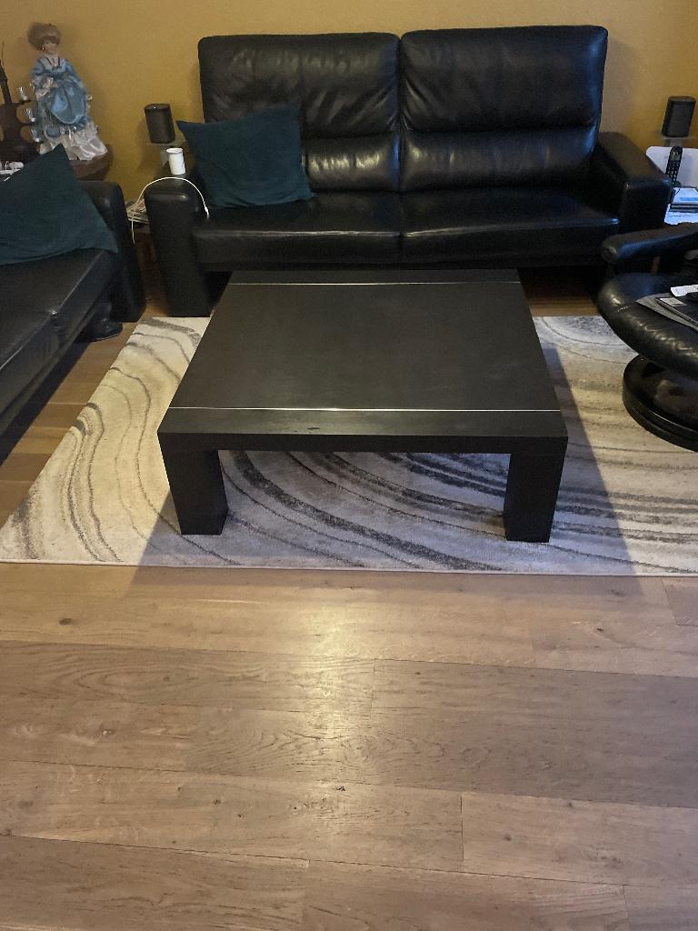 Salontafel, Huis en Inrichting, Tafels | Salontafels, Ophalen, Vierkant, Zo goed als nieuw, Modern
