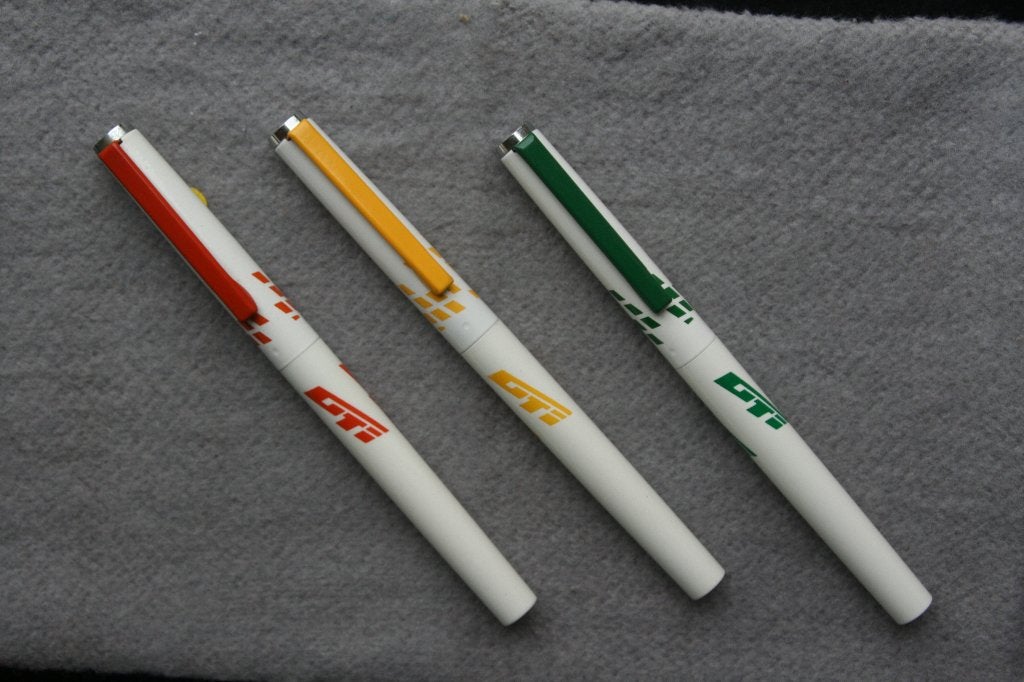 3 Pelikan GTI vulpennen, Diversen, Schrijfwaren, Ophalen of Verzenden, Zo goed als nieuw