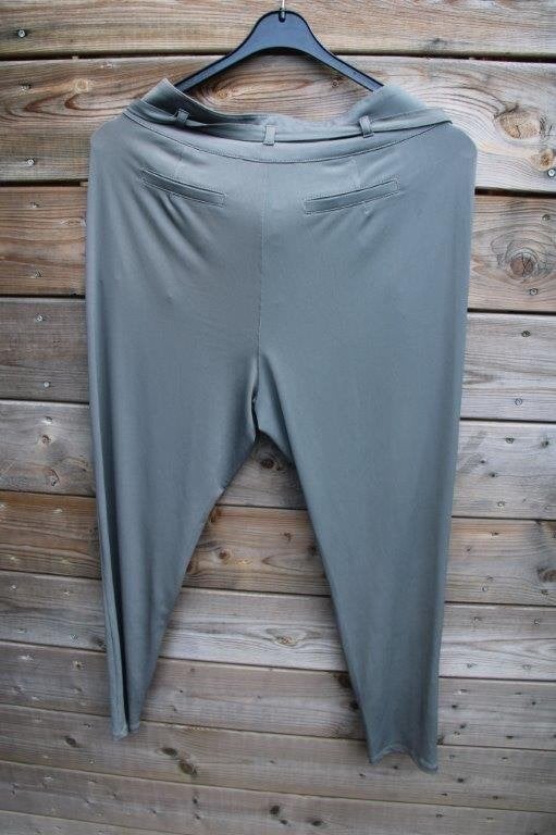 Broek grijs Monari mt 34 Vaste prijs, Monari, Ophalen of Verzenden, Zo goed als nieuw, Maat 34 (XS) of kleiner