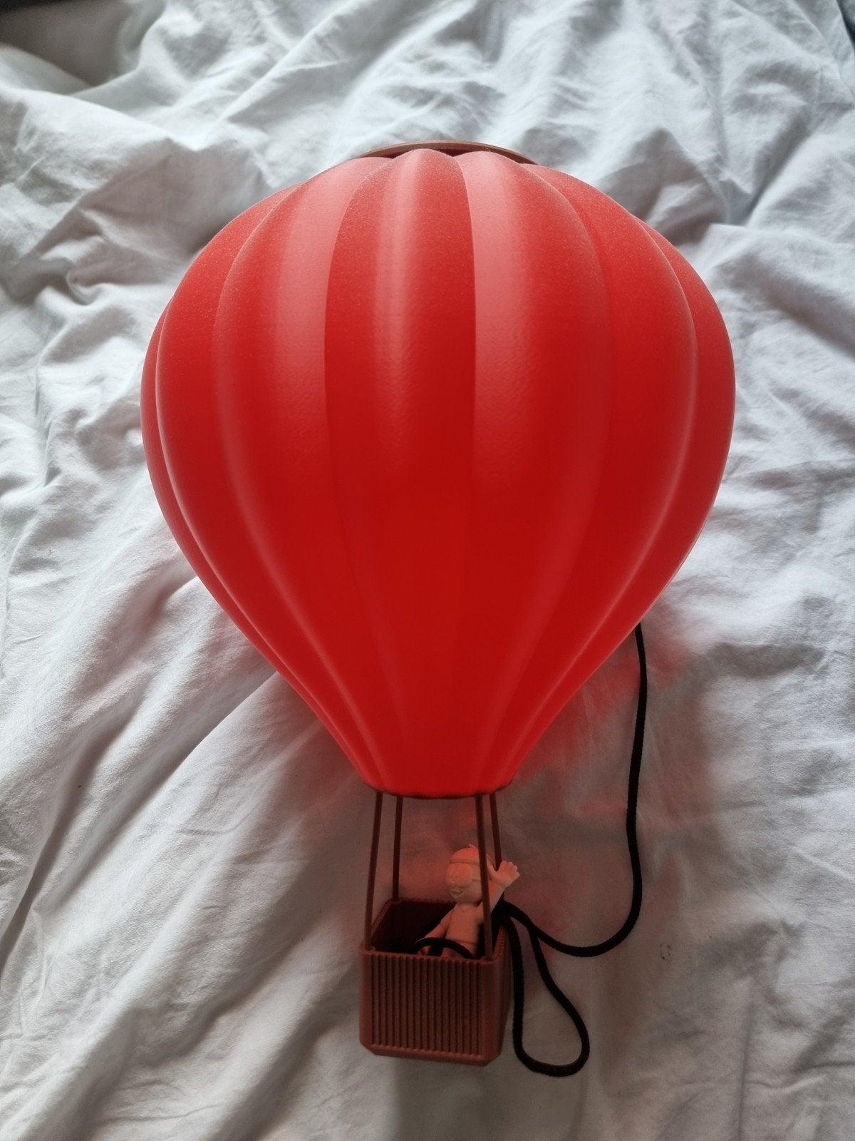 Leuke heteluchtballon lamp voor de kinderkamer, Kinderen en Baby's, Overige merken, Nieuw, Rood, Ophalen of Verzenden