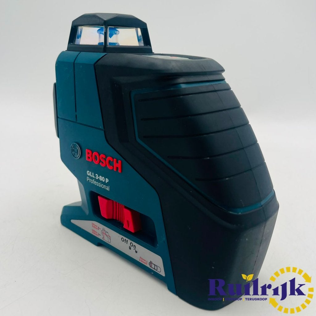 Bosch GKK 3-80 P Professional kruislijnlaser - NP 359, Doe-het-zelf en Verbouw, Meetapparatuur, Bosch, Zo goed als nieuw, Support@bosch.com