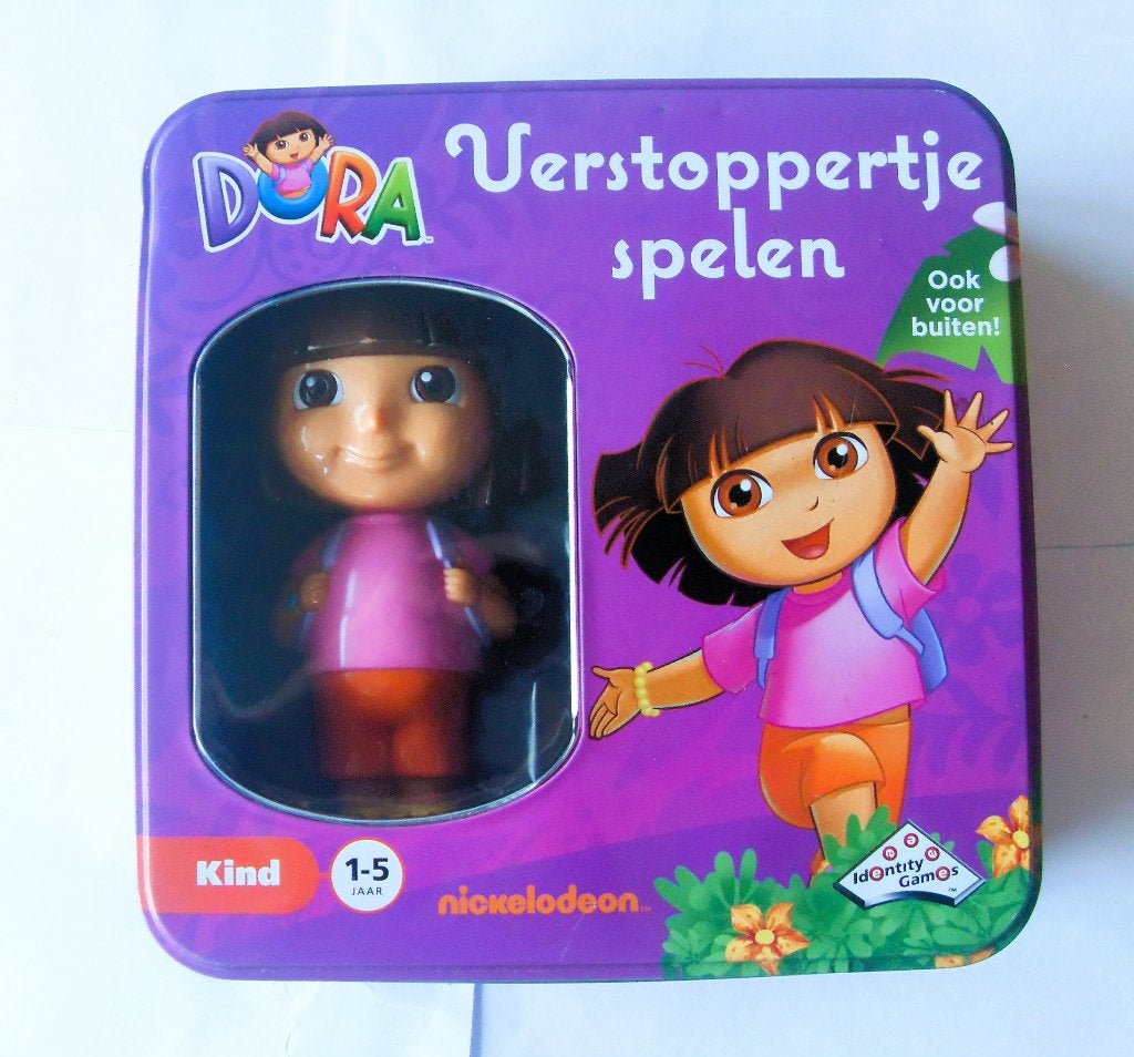 Verstoppertje spelen met Dira / waar is Dora / zoek / vind, Een of twee spelers, Ophalen of Verzenden, Zo goed als nieuw, Identity Games