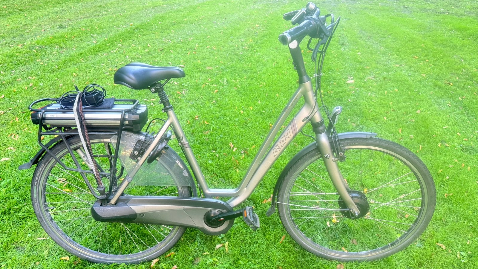 Mooie goede unisex damesfiets E-bike RIH Omega 54cm 8 speed, Velgrem, Versnellingen, Ophalen, Overige merken