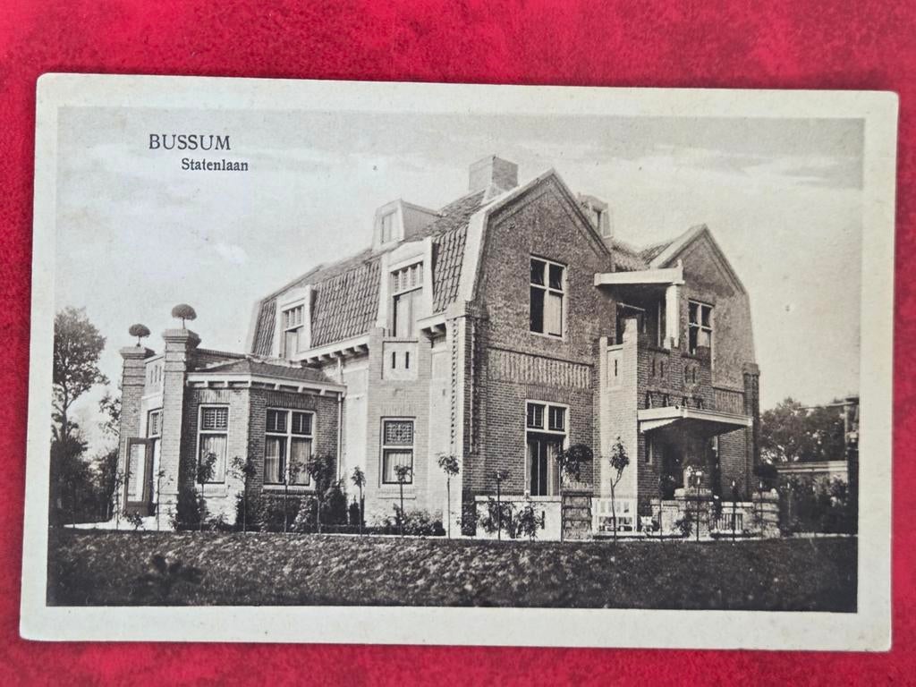 Bussum bij Naarden Statenlaan, Ophalen of Verzenden, Voor 1920, Noord-Holland