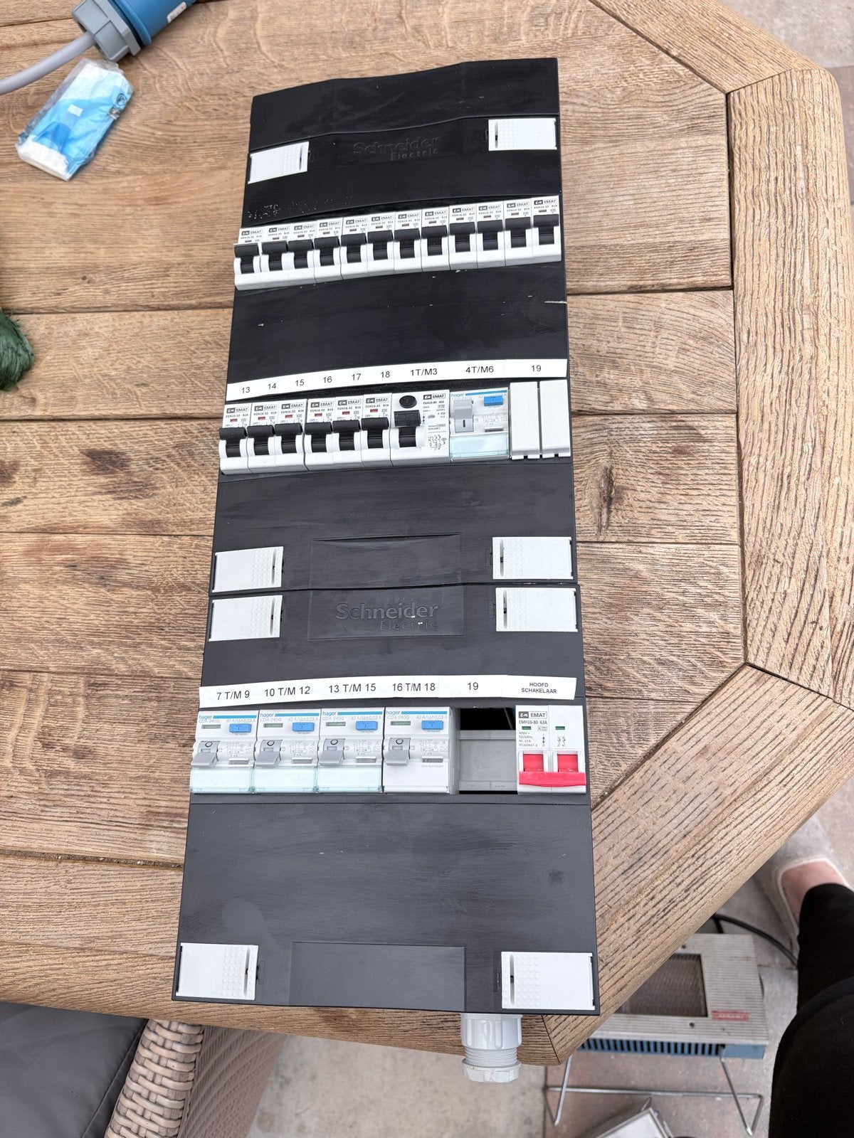 Schneider Electric Meterkast met Groepenkasten, Ophalen of Verzenden, Gebruikt, Overige typen