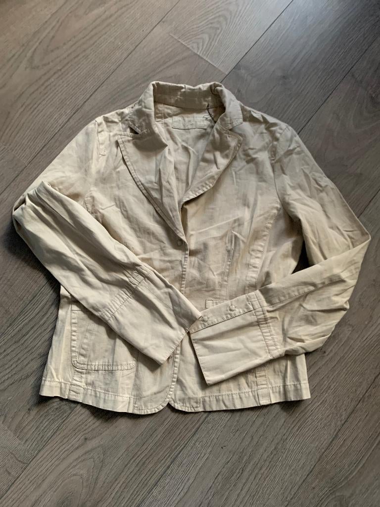 Just B dames zomer jas maat 40(nr.12 DM6), Ophalen of Verzenden, Nieuw, Maat 38/40 (M), Beige