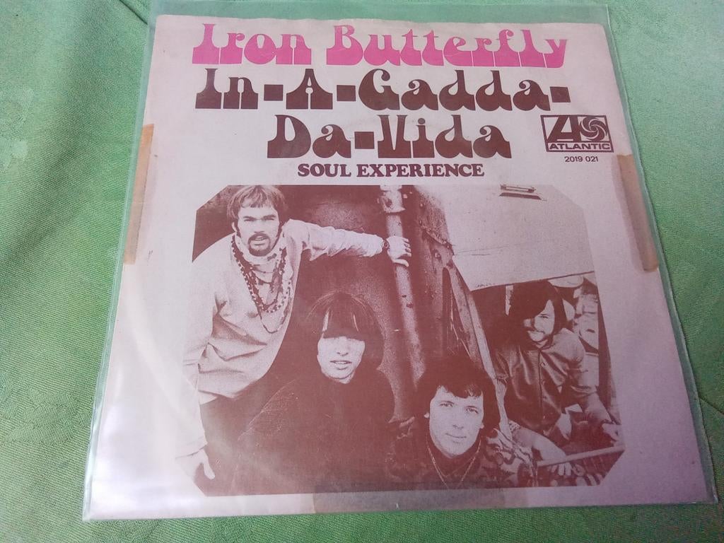 Iron Butterfly            in -A- cadda - da -vida, Gebruikt, Verzenden, 7 inch, Single