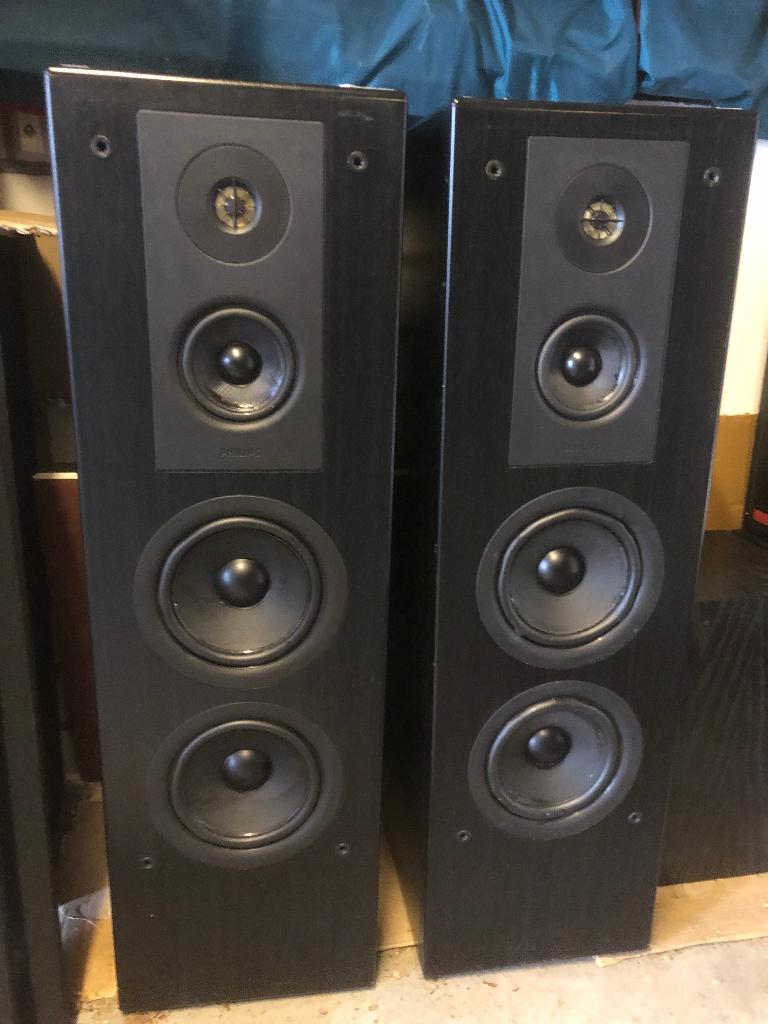 Te Koop: Philips FB850 luidsprekers met isophase tweeters., Ophalen, Philips, Gebruikt, Minder dan 60 watt