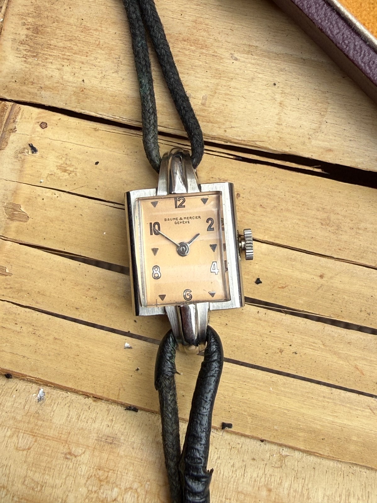 Baume et Mercier new old stock, Ophalen of Verzenden, Overige materialen, Overige merken, 1960 of later
