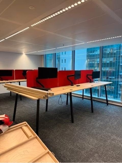 Sta werkplekken met krukken, Huis en Inrichting, Ophalen, Zo goed als nieuw, Overige merken, Overige materialen