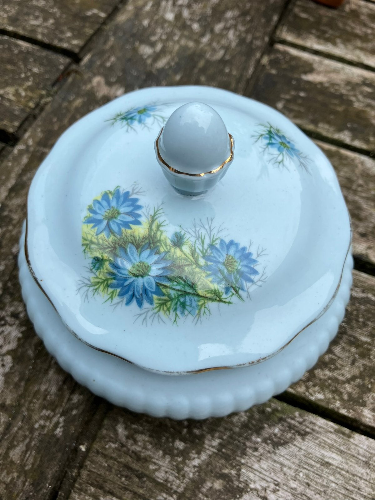 Royal Adderley schaaltje met deksel, Ophalen of Verzenden