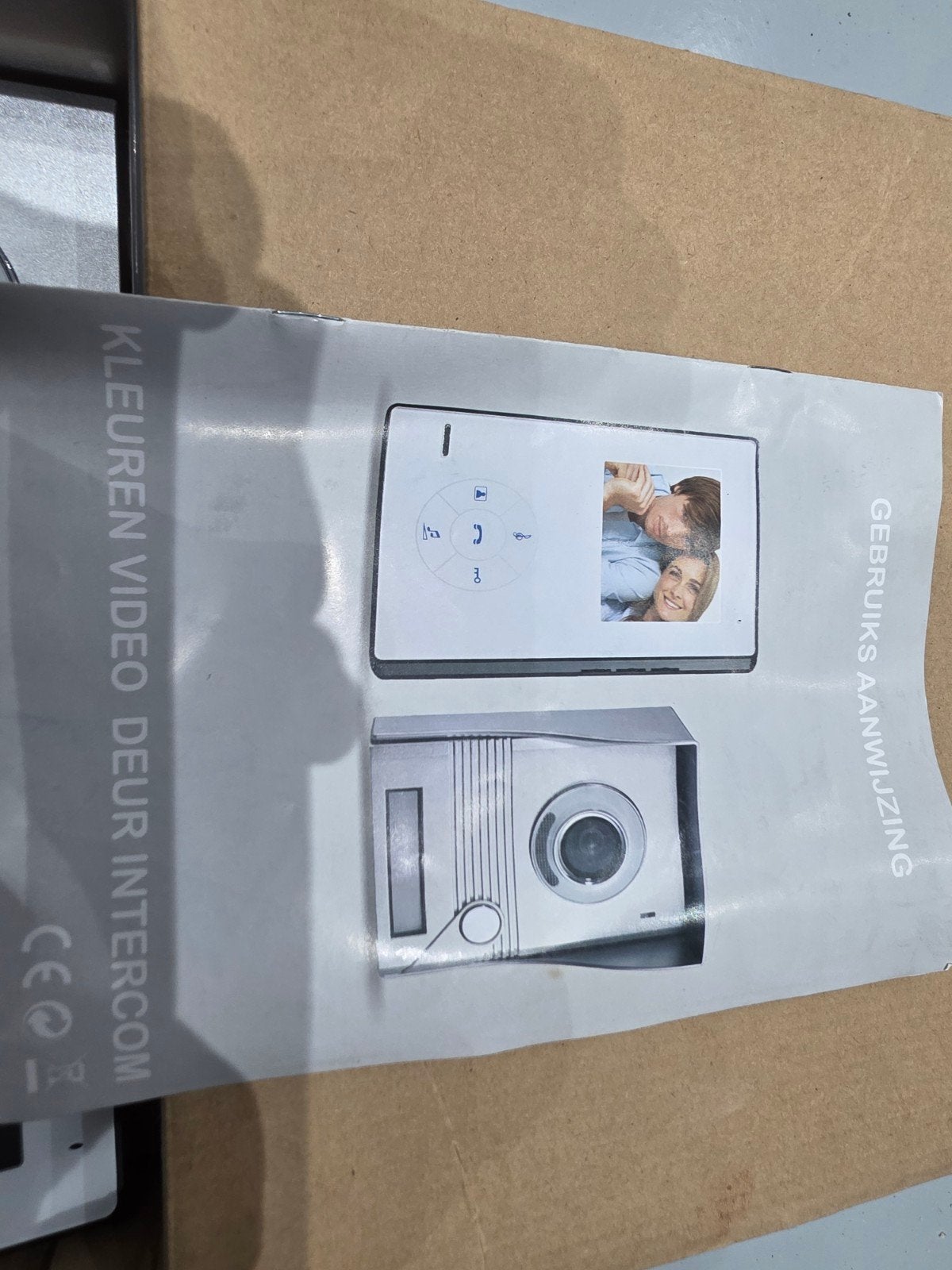 Nieuwe deurbel met camera en bediening, Ophalen of Verzenden, Nieuw