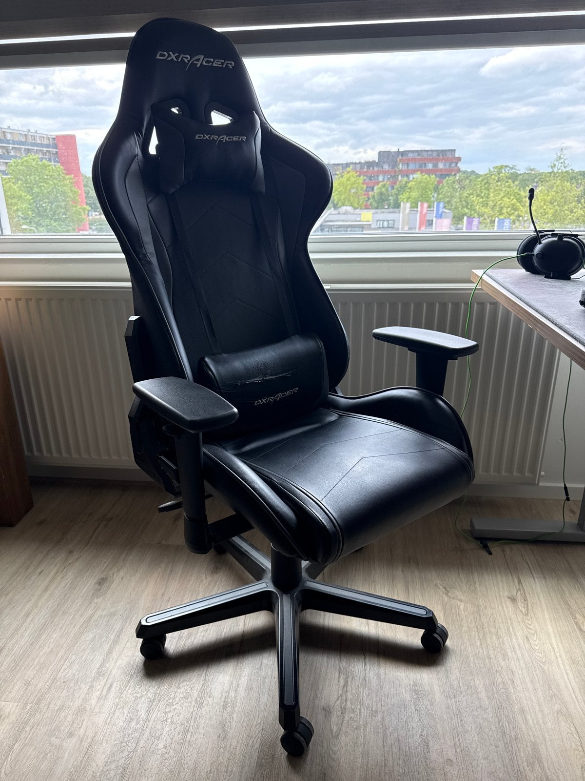 DXRacer Gaming Stoel - Zwart, Gebruikt, Ophalen, Gebruikt, Zwart, Gaming bureaustoel