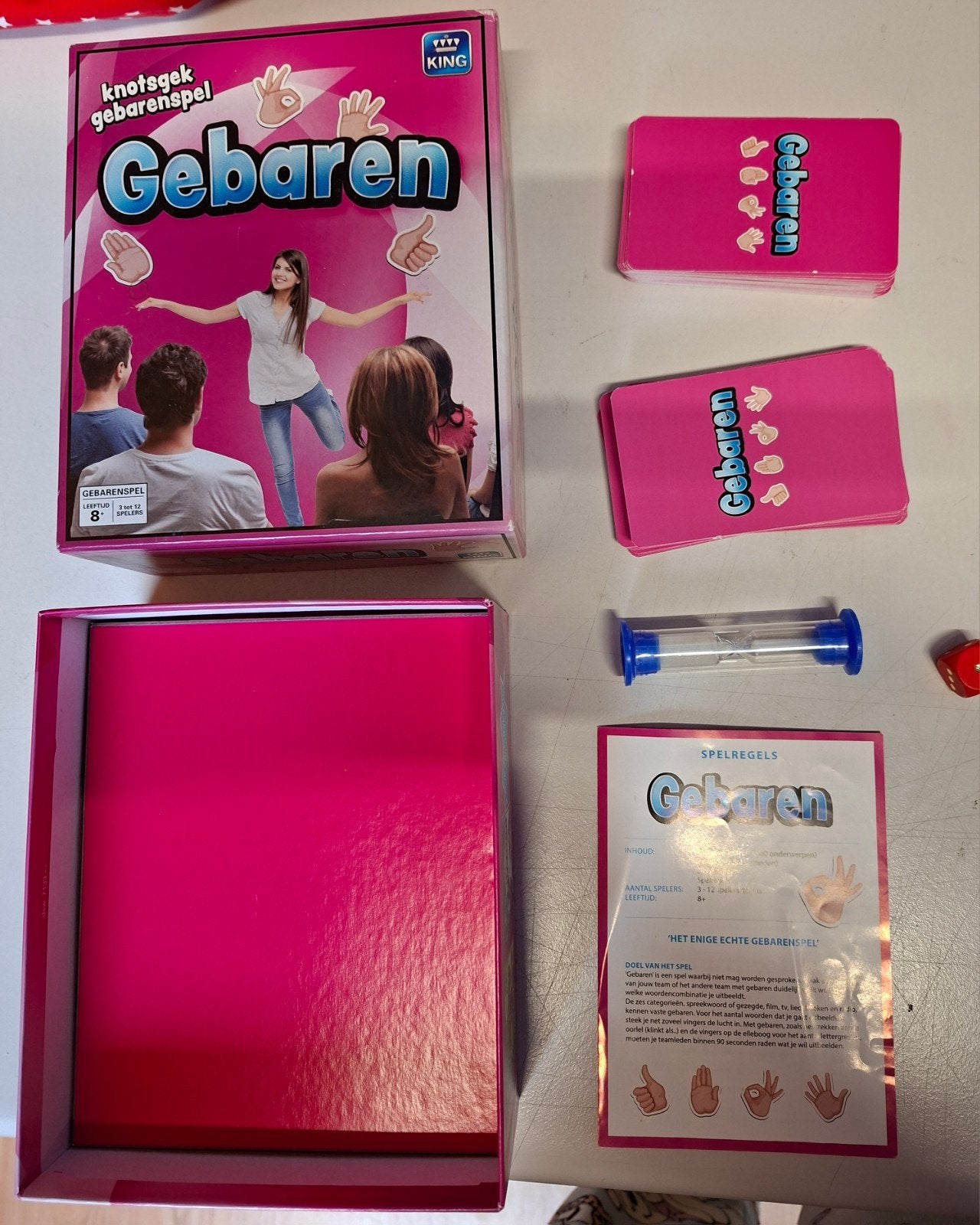 gebaren, Ophalen, Zo goed als nieuw