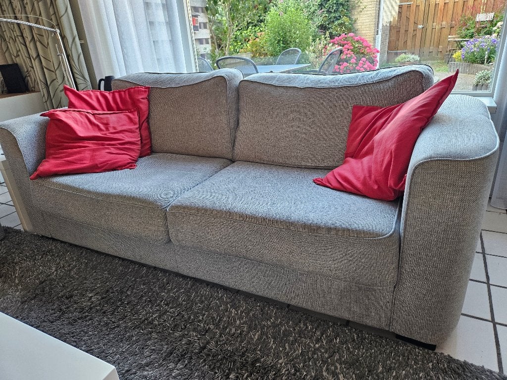 twee- en driezitsbank, Ophalen, Gebruikt, 150 tot 200 cm, 75 tot 100 cm
