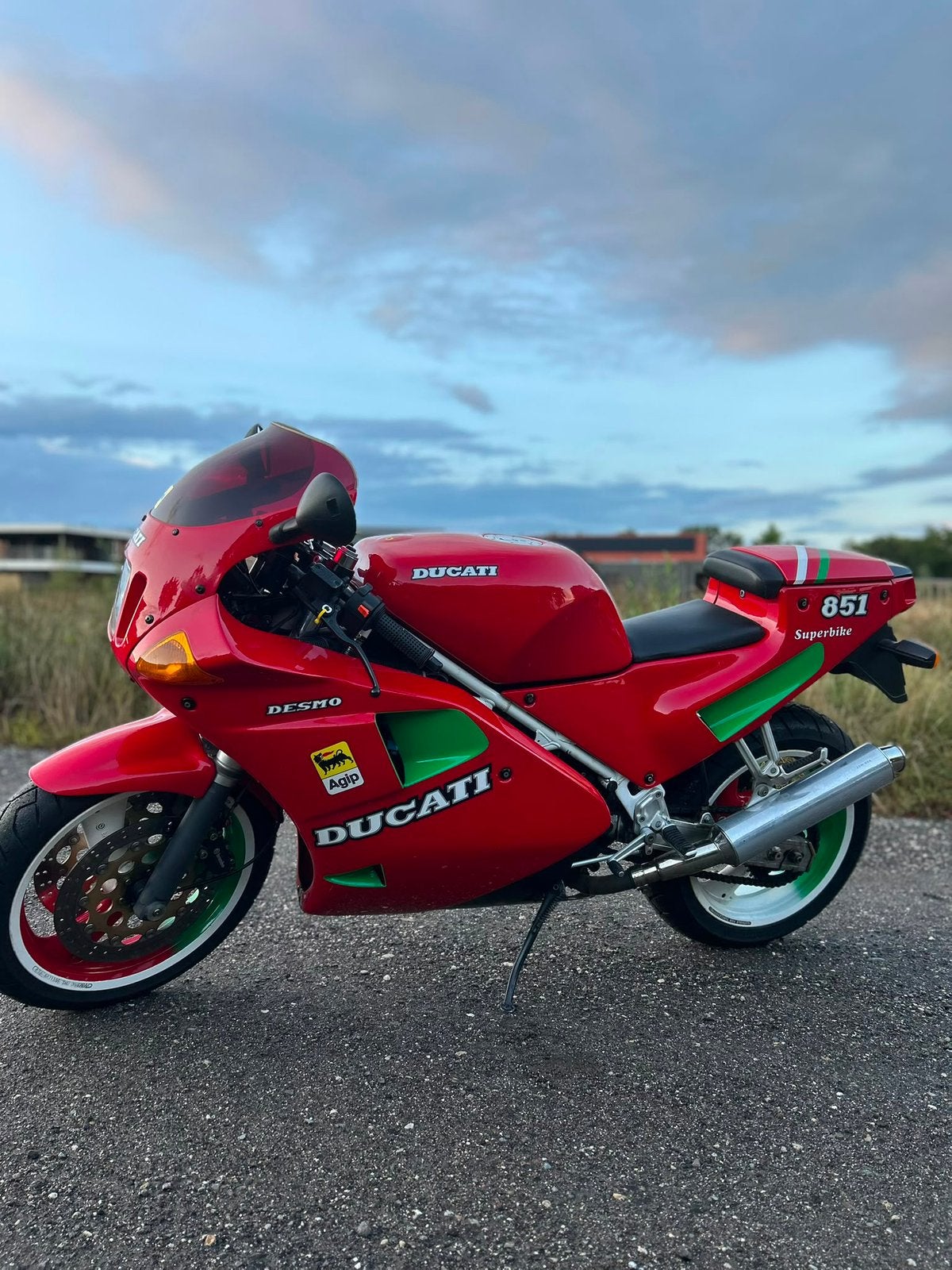 Ducati 851 S3 STRADA, 2 cilinders, Motorrijbewijs A, Super Sport, Particulier