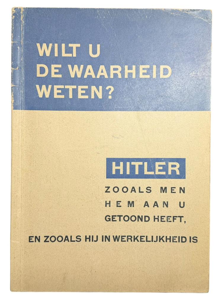 Brochure NSB, Verzenden, Overige soorten, Nederland, Boek of Tijdschrift