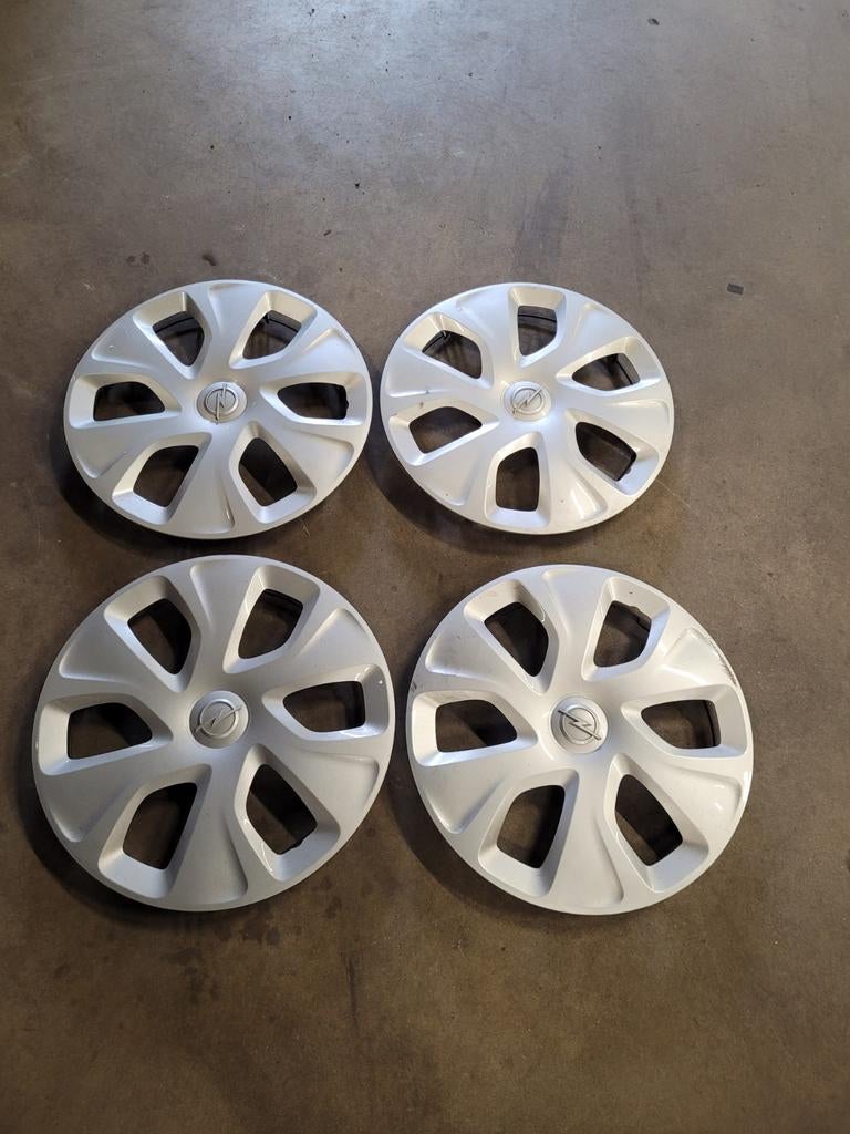 Opel Wieldoppen 14 Inch, Auto diversen, Wieldoppen, Ophalen
