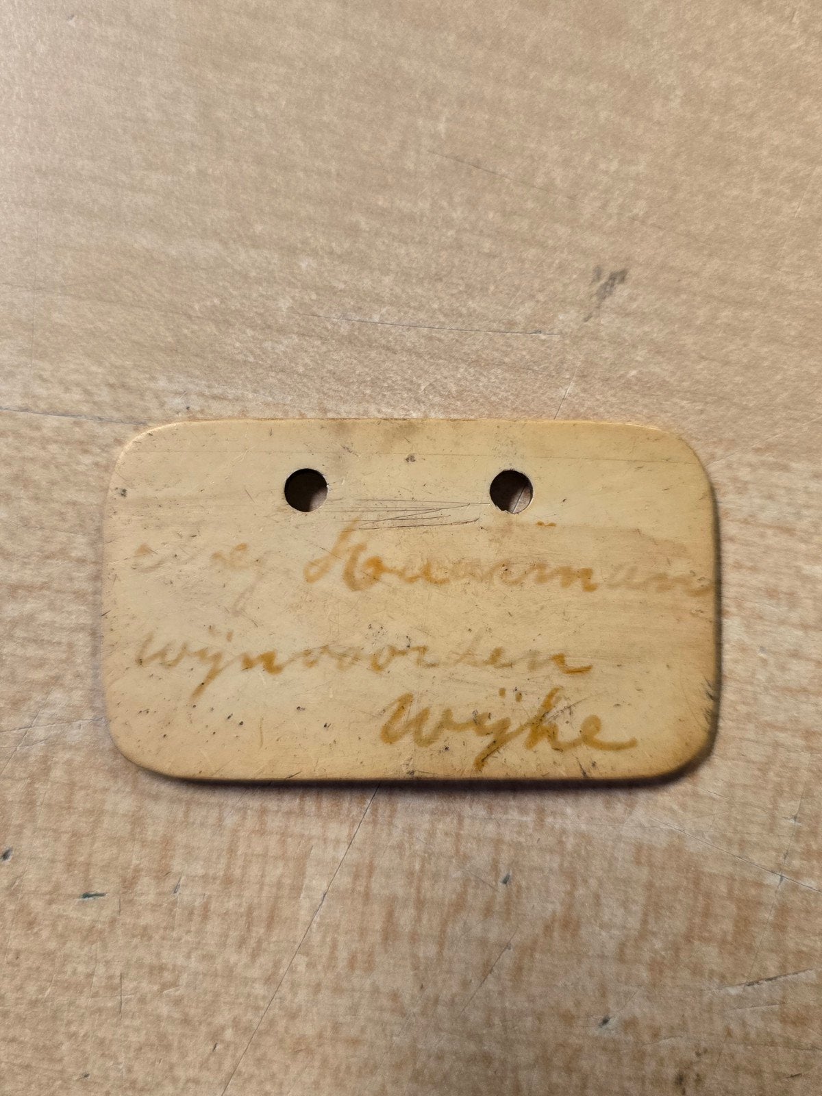 Hepla herkenningsplaatje oud, Wijhe, Ophalen of Verzenden, Nederland, Embleem of Badge