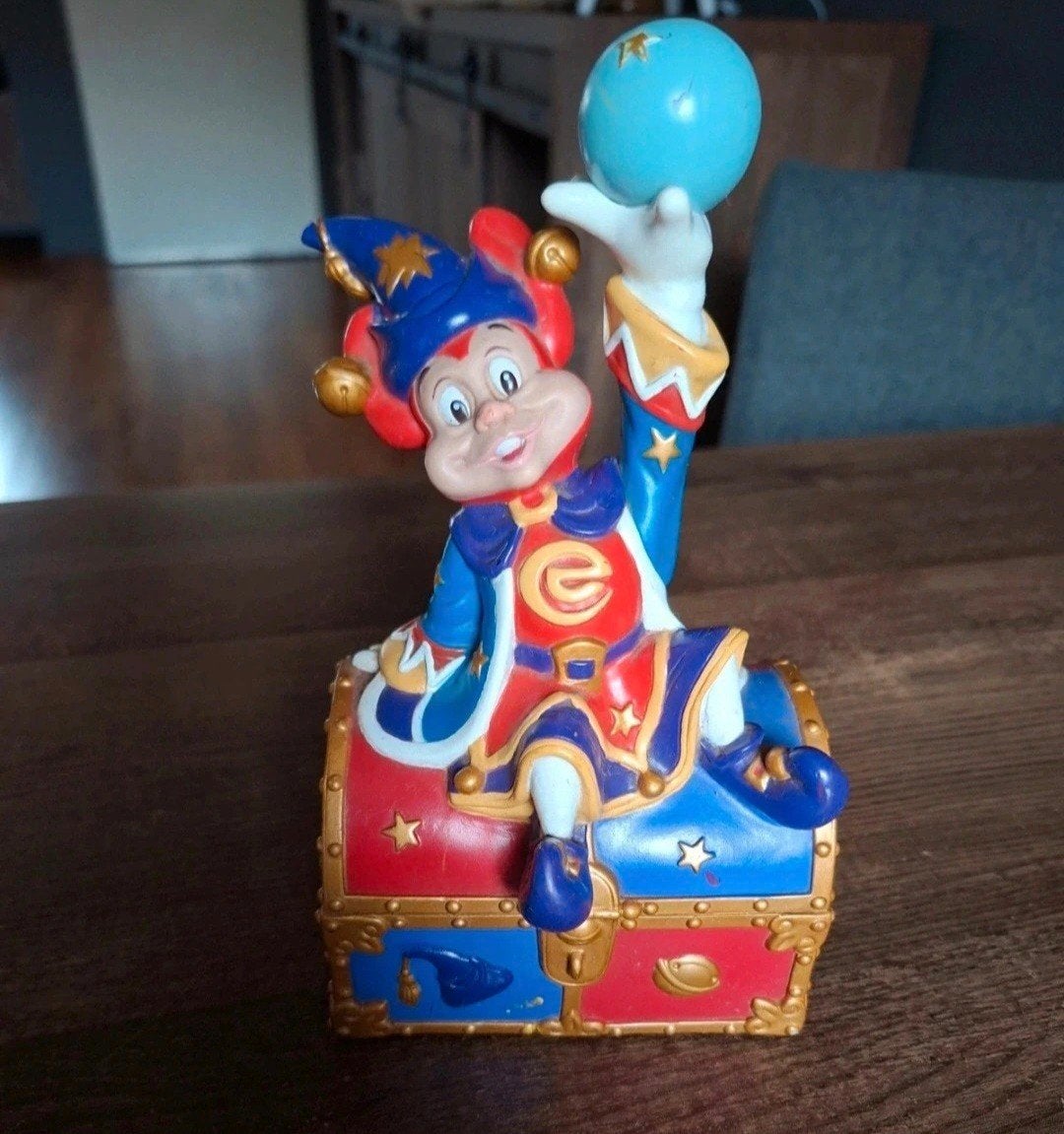 Jokie de Pretneus spaarpot Efteling ABN AMRO, Ophalen of Verzenden, Gebruikt, Beeldje of Poppetje