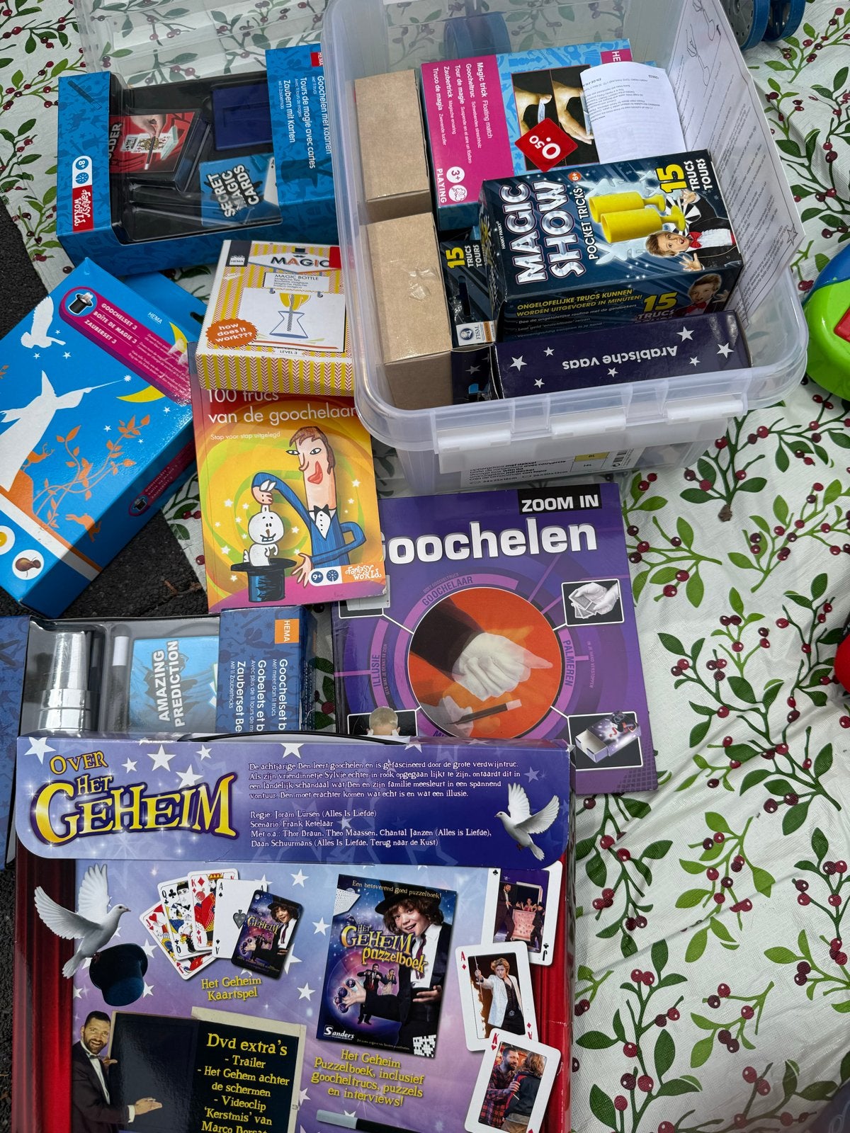 Grote collectie goocheltrucs en goochelsets, Ophalen, Gebruikt, Jongen of Meisje