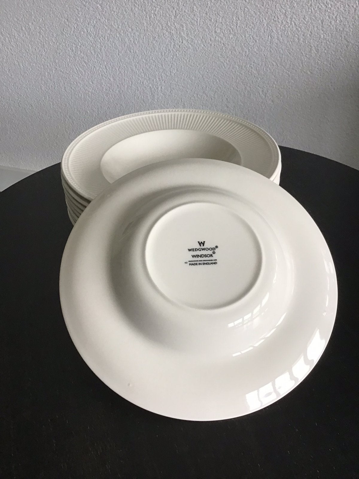 Te koop Wedgwood Windsor Pasta/Soepborden, Ophalen, Klassiek, Zo goed als nieuw, Bord(en)