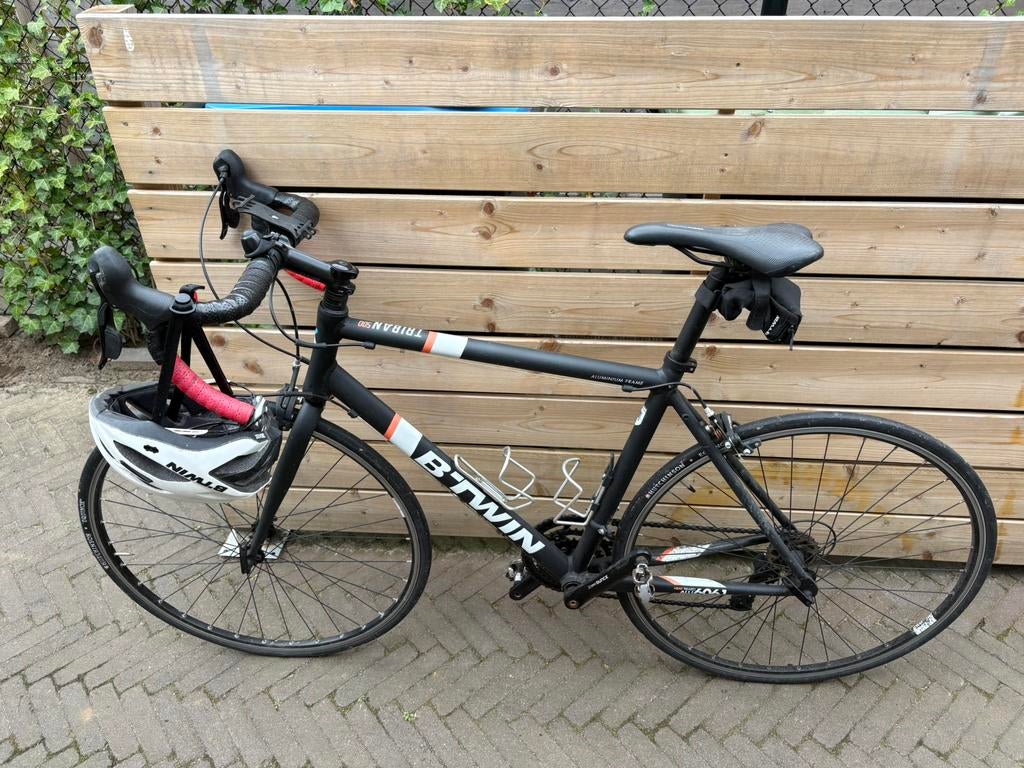 B'Twin Triban 500 racefiets - Aluminium frame, 28 inch, Gebruikt, Heren, Aluminium
