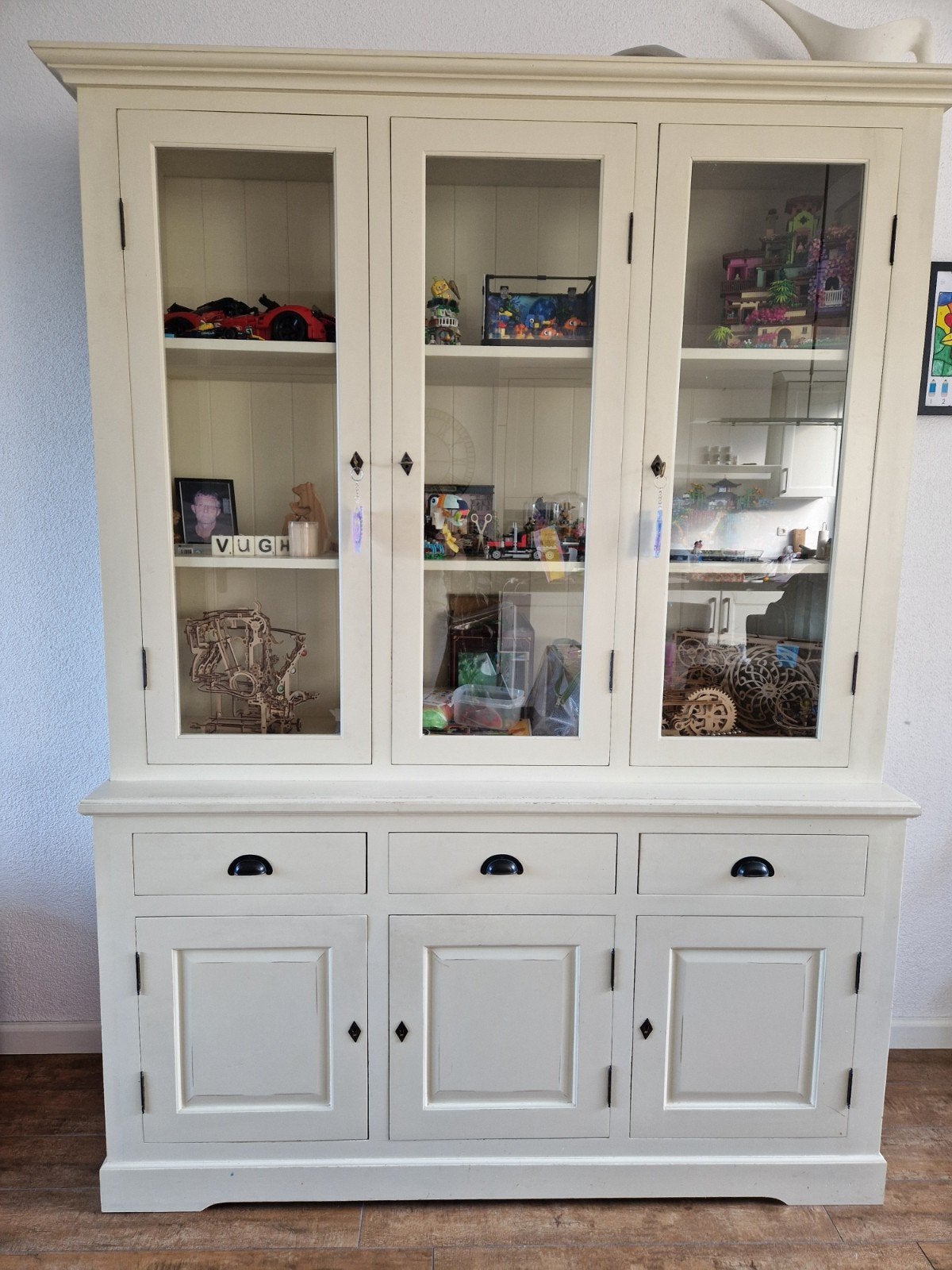 servies kast, Huis en Inrichting, Ophalen, Gebruikt, 25 tot 50 cm, 200 cm of meer