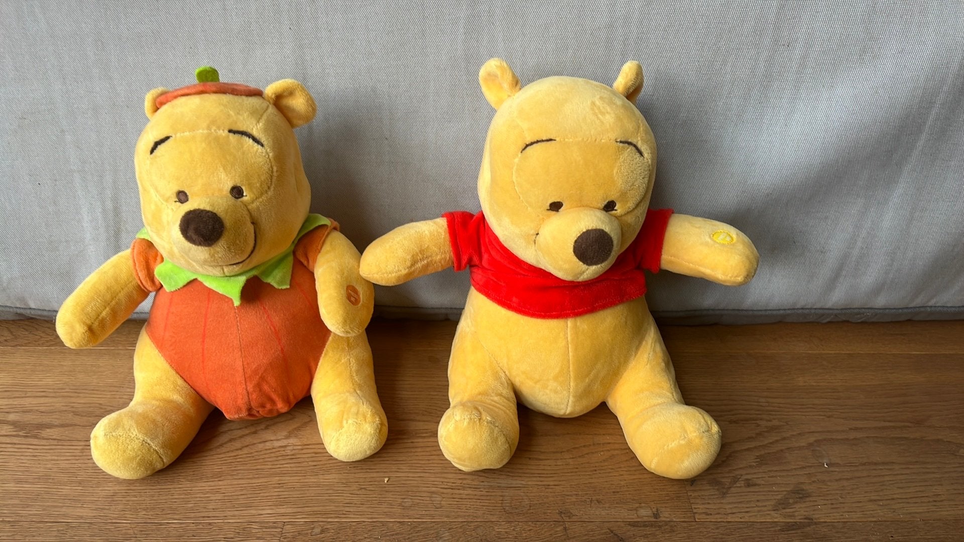 Winnie de pooh knuffels met geluid, Kinderen en Baby's, Speelgoed | Knuffels en Pluche, Ophalen, Gebruikt, Overige typen