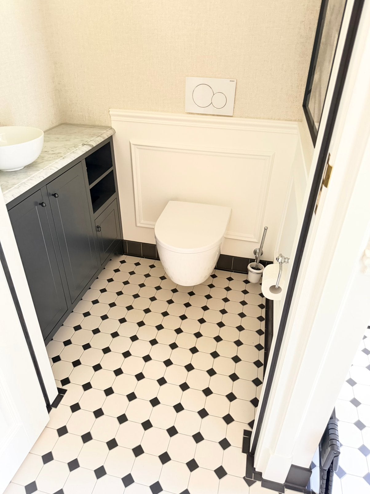 Winckelmans tegels - Octagon + Dots classic bicolor pattern, Ophalen, Keramiek, Nieuw, Minder dan 20 cm