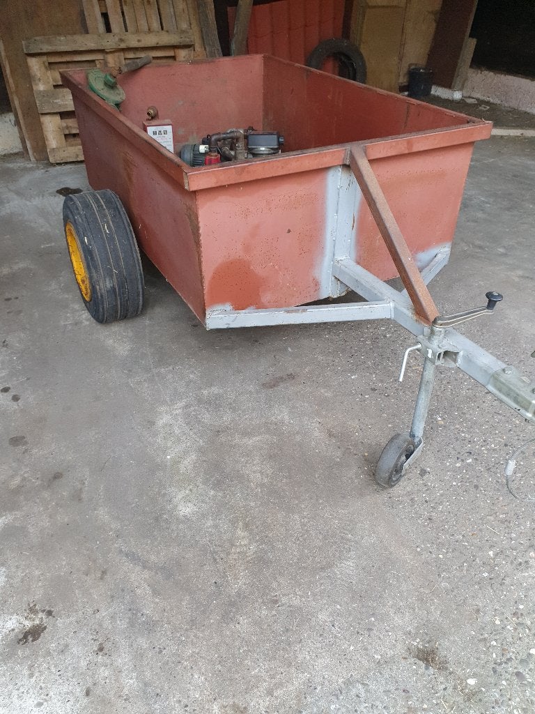 Schuuropruiming Lekbak etc., 100 liter of meer, Ophalen, Gebruikt, Transportkar