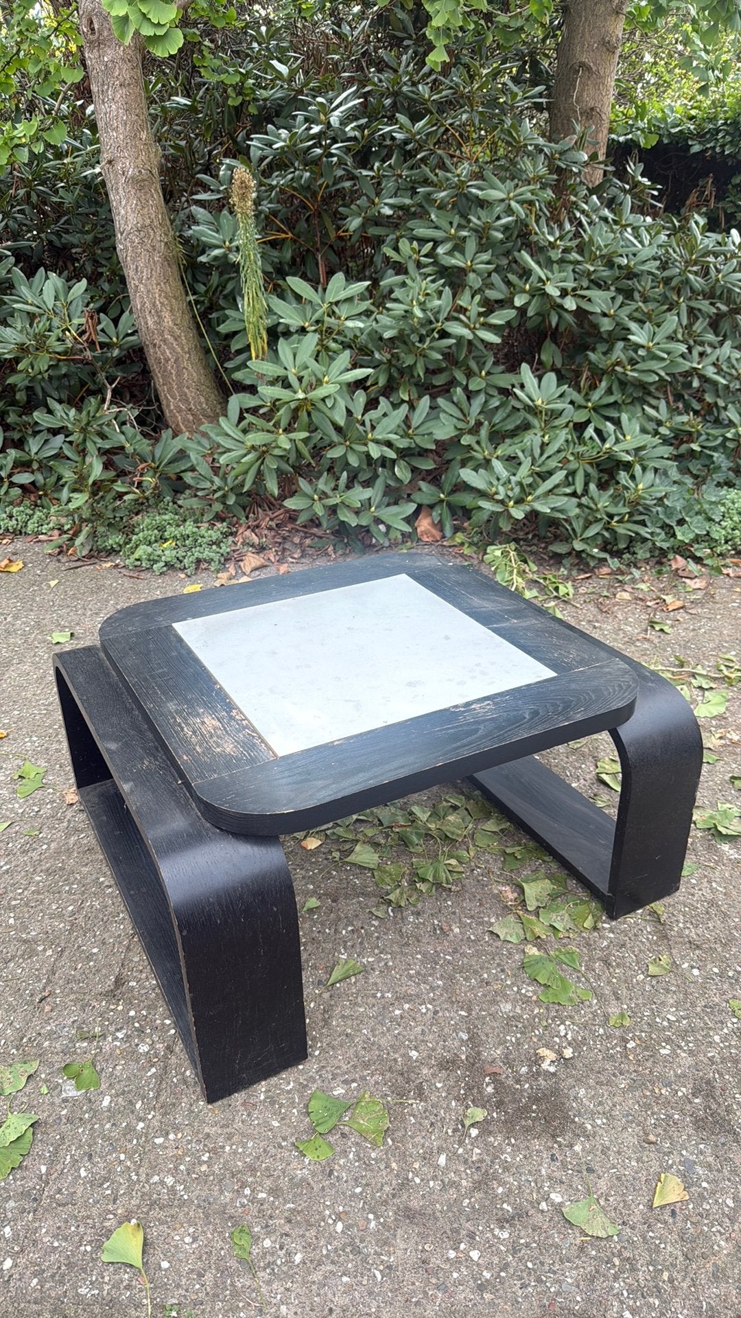 Vintage Brutalist salon tafel, Ophalen, Gebruikt
