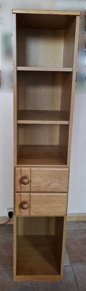 Blank eiken console kast, Ophalen, Gebruikt, Rustiek blank eiken