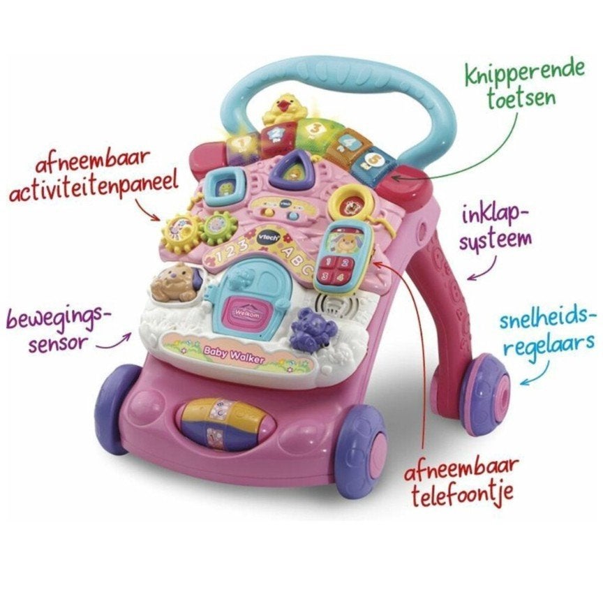 Baby walker, Ophalen, Zo goed als nieuw, 6 maanden tot 2 jaar