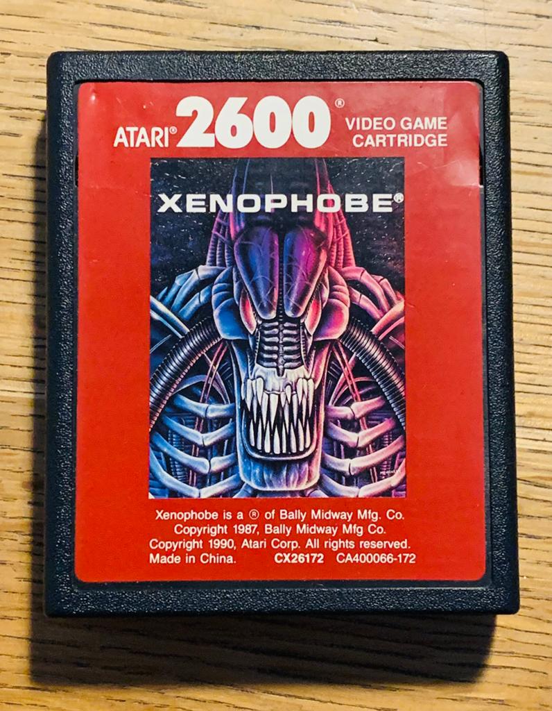 Atari 2600 Xenophobe vintage game, 1 speler, Ophalen of Verzenden, Atari 2600, Vanaf 7 jaar