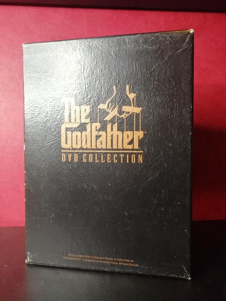 THE GODFATHER dvd collection box, Vanaf 16 jaar, Verzenden, Zo goed als nieuw, Maffia en Misdaad