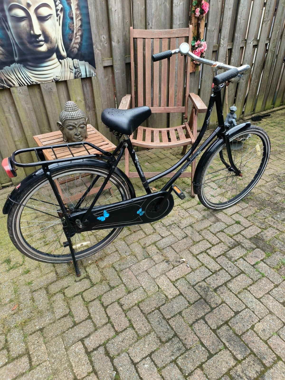 Mooie 26 inch meiden omafiets, Ophalen, Gebruikt, 26 inch of meer